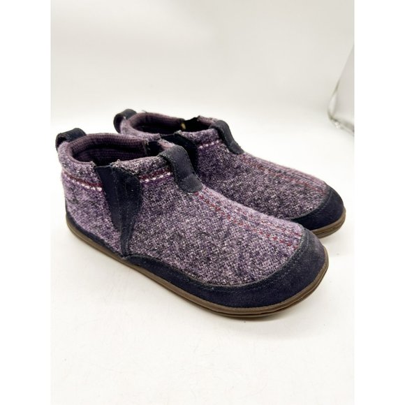Acorn Women's Purple Bootie Ankle Height Slipper with Cloud Cushion® Comfort 7 - Picture 1 of 11